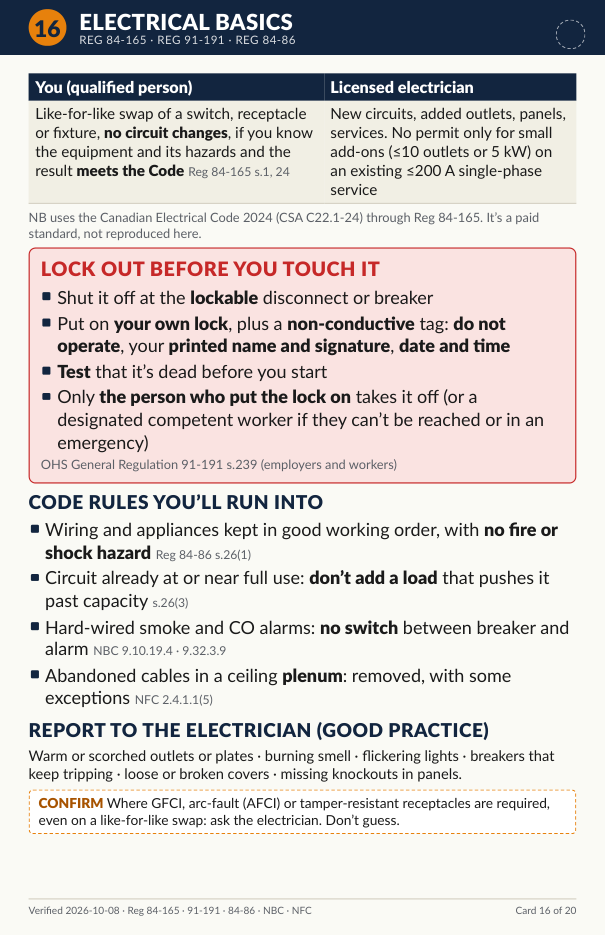 Field cards page 16